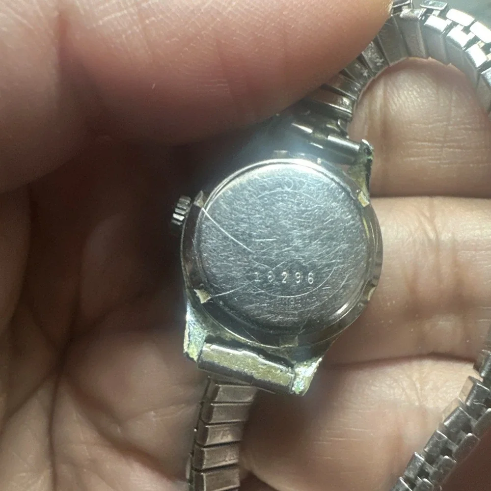 Works VTG BULOVA 1950's Mermaid Ladies watch Swiss Manual wind 21mm Fit 7in RARE